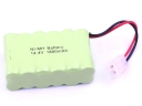 1800mAh 14.4V AA Ni-MH Rechargeable Battery Set (Green)